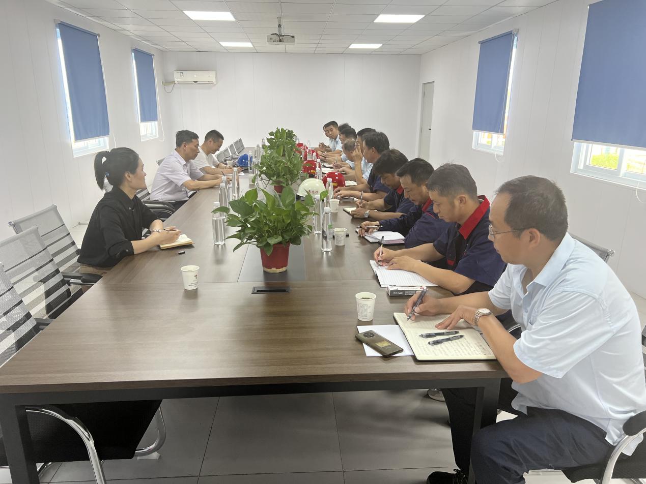 集團公司總經(jīng)理丁士啟到銅基新材料項目調(diào)研指導(dǎo)工作  集團公司總經(jīng)理丁士啟到銅基新材料項目調(diào)研指導(dǎo)工作