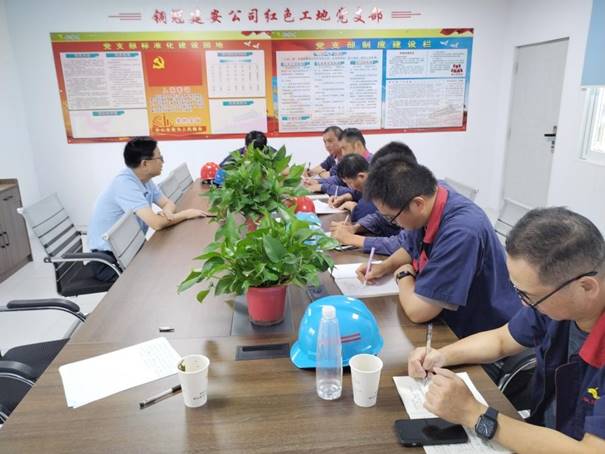 公司開展第三季度安全、環(huán)保、消防綜合檢查 