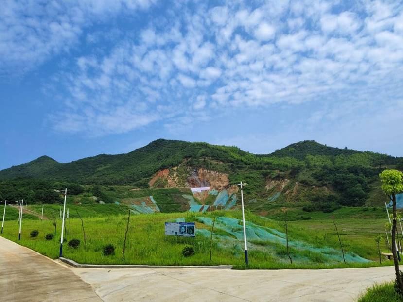 銅山、前山露天采坑復(fù)墾項(xiàng)目完成