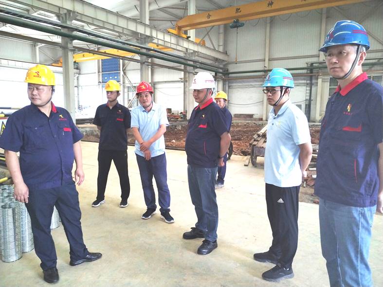 公司開(kāi)展第二季度安全環(huán)保、職業(yè)健康及消防綜合大檢查